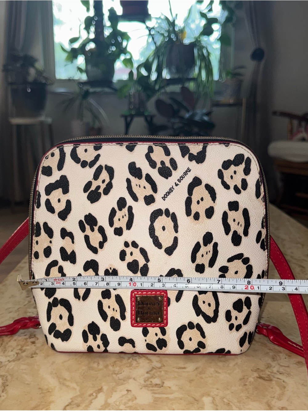 Dooney & Bourke Red Leopard Crossbody - Picture 12 of 14